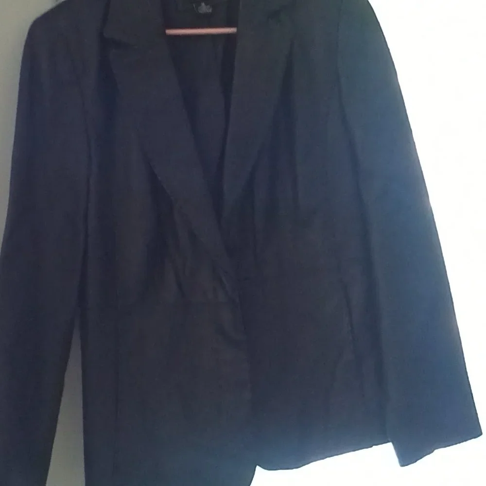 👵EUC MADISON STUDIO leather JACKET